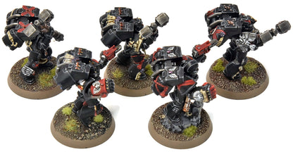 BLOOD ANGELS 5 Death Company With Jump Pack #16 PRO PAINTED Warhammer 40K