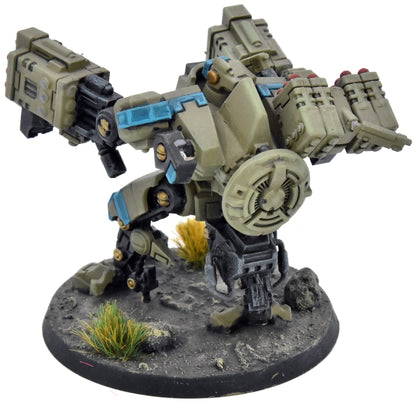 TAU EMPIRE Xv88 Broadside Battlesuit #1 INCOMPLETE PRO PAINTED Warhammer 40K