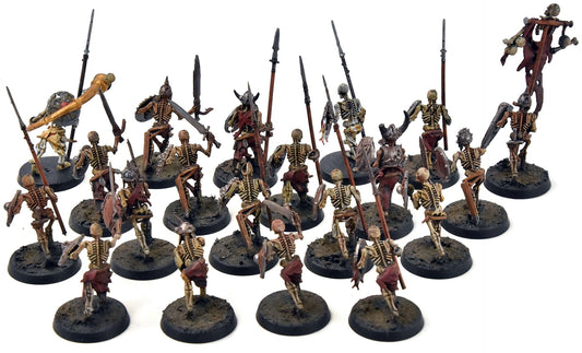 SOULBLIGHT GRAVELORD 20 Deathrattle Skeletons #2 Sigmar WELL PAINTED