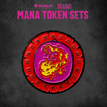 Beadle & Grimms Mtg Mana Token Set Red