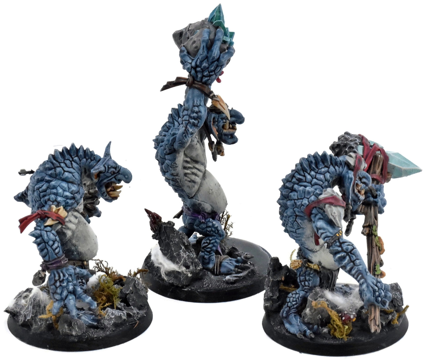 GLOOMSPITE GITZ 3 Rockgut Troggoths #4 WELL PAINTED Warhammer Sigmar