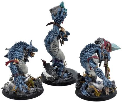 GLOOMSPITE GITZ 3 Rockgut Troggoths #4 WELL PAINTED Warhammer Sigmar