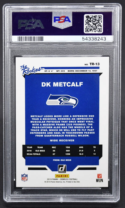 2019-20 Panini Dunruss The Rookies DK Metcalf Seattles Seattle Seahawks