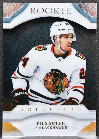2021-22 UD Artifacts 2020-21 Update - Clear Cut Rookies Pius Suter RC 4355
