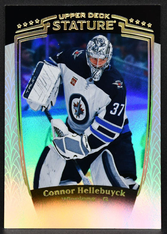 2024-25 Upper Deck Stature Connor Hellebuyck 3 Winnipeg Jets 2524