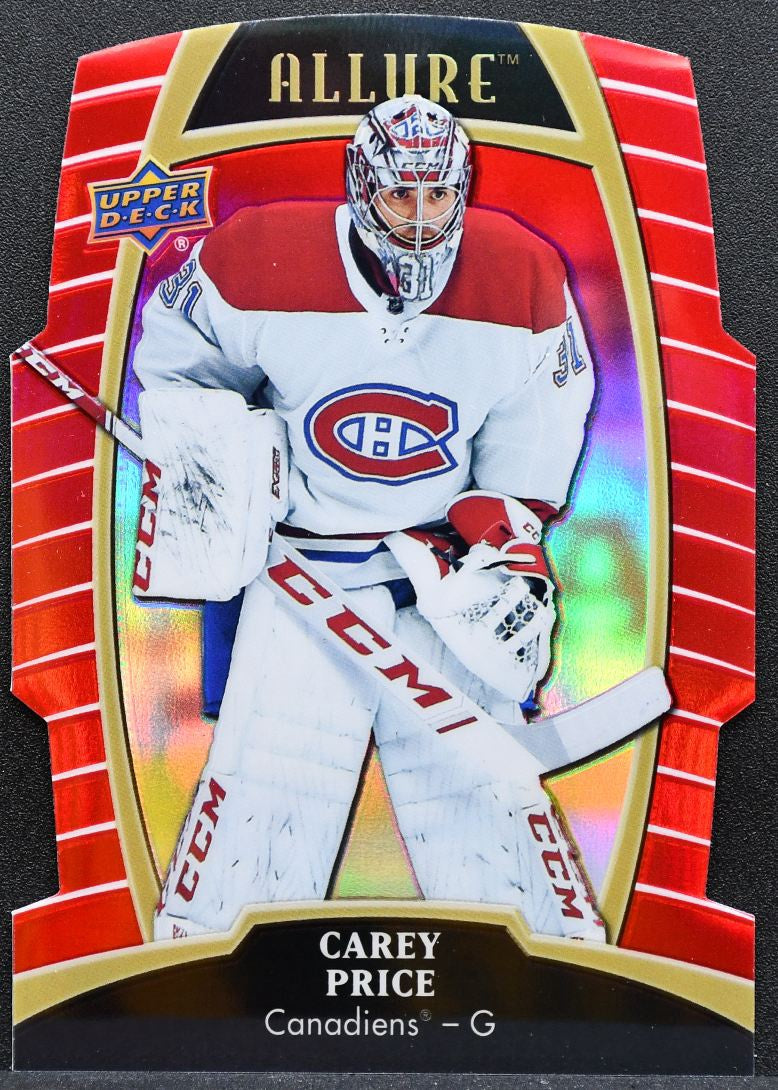 2019-20 Upper Deck Allure Red Rainbow Carey Price 11 Montreal Canadiens 8945