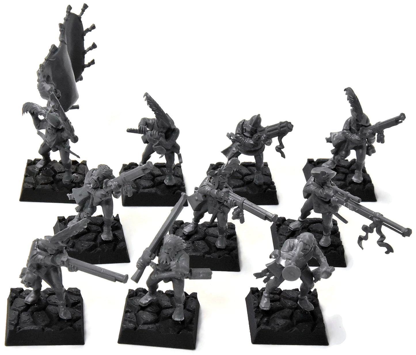 THE EMPIRE 10 State Troops Handgunners #11 Fantasy