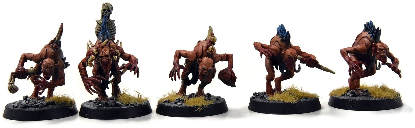 FLESH-EATER COURTS 10 Crypt Ghouls #3 WELL PAINTED Sigmar 7028