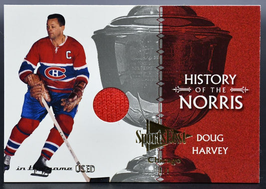 2003-04 Dans la série Signature du jeu : Histoire du maillot Norris Harvey HN-8