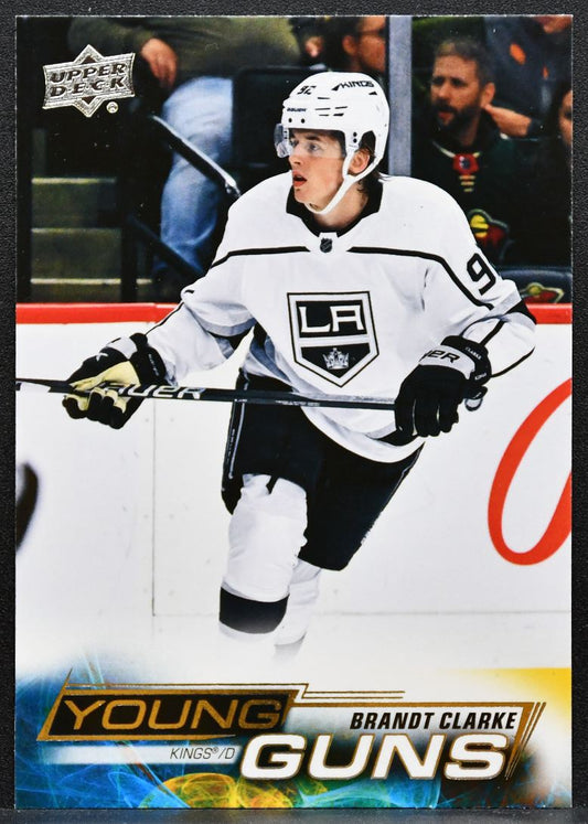 2022-23 Upper Deck Series 2 Young Guns Brandt Clarke 470 Kings RC 6197