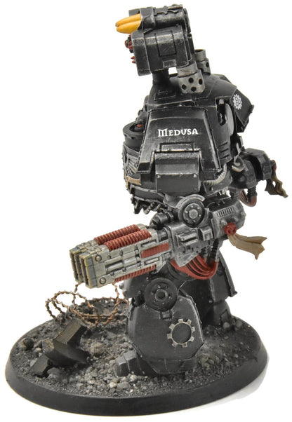 SPACE MARINES Contemptor Dreadnought #1 WELL PAINTED 40K iron hands