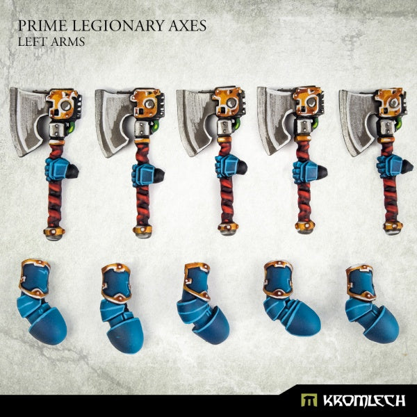 Prime Legionaries CCW Arms - Axes [left] (5) (KRCB274)
