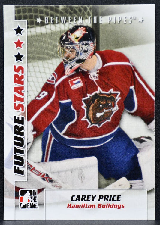 2007-08 In The Game Between the Pipes Future Stars Carey Price 7 Canadiens 6651