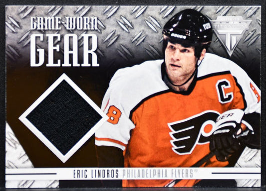 2012-13 Panini Rookie Anthology Titanium Game-worn Gear Lindros Jersey 2608