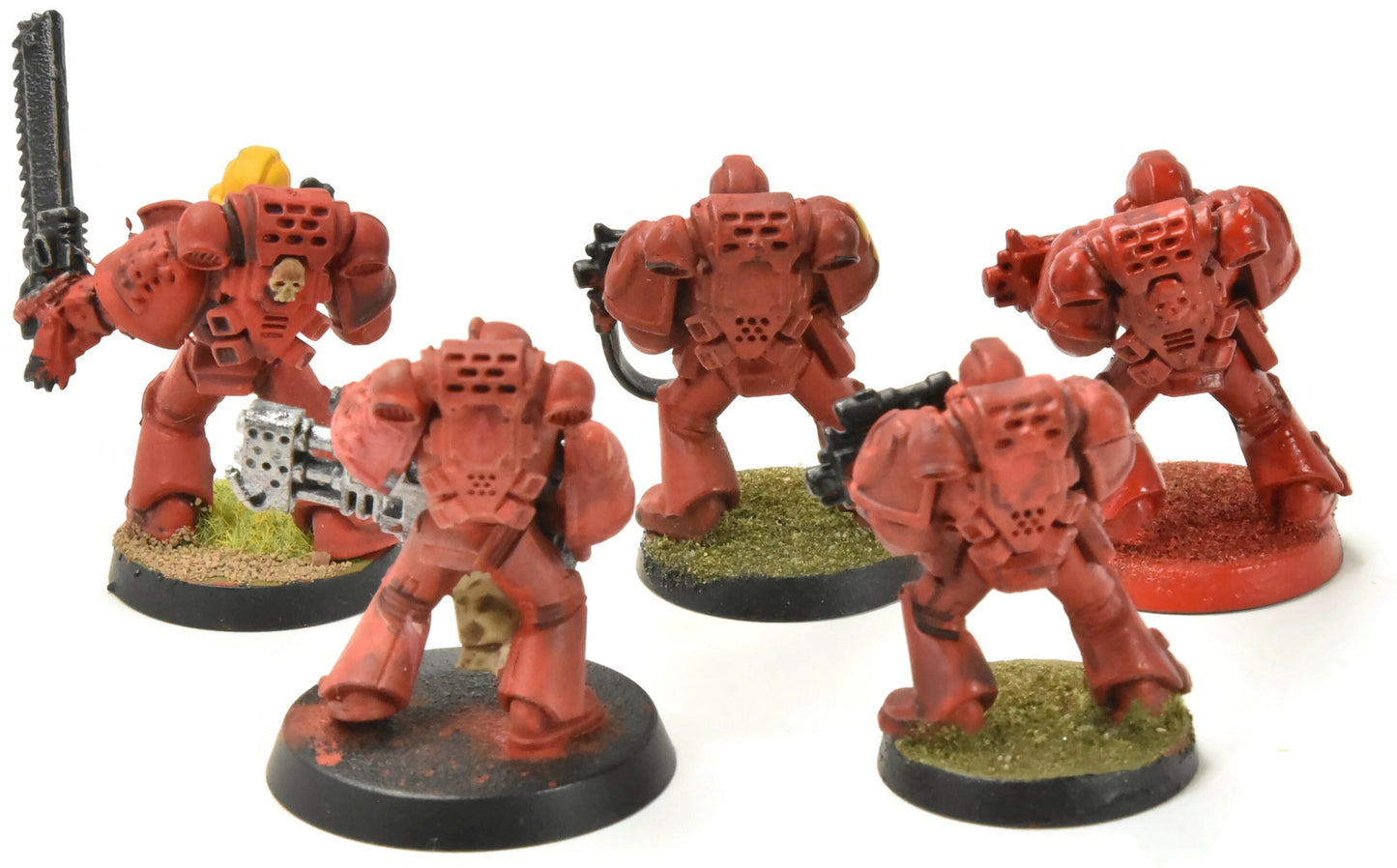 BLOOD ANGELS 5 Tactical Marines #2 Warhammer 40K