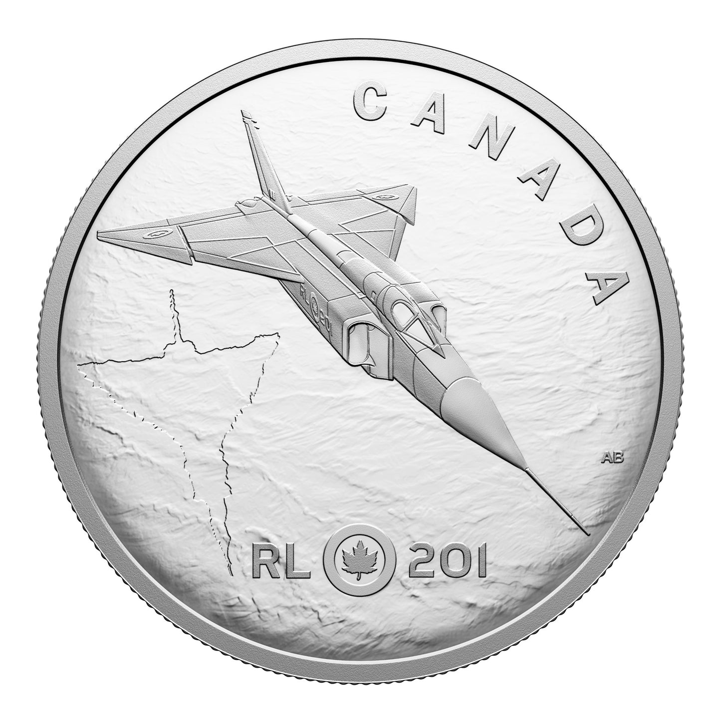 Avro Arrow – 1 oz. $20 1 oz Fine Silver Coin (250519)