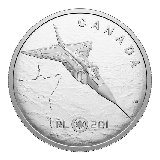 Avro Arrow – 1 oz. $20 1 oz Fine Silver Coin (250519)
