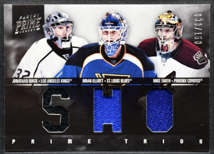 2011-12 Panini Prime Trios Jerseys Elliott/Quick/Smith /150 Jersey 4153