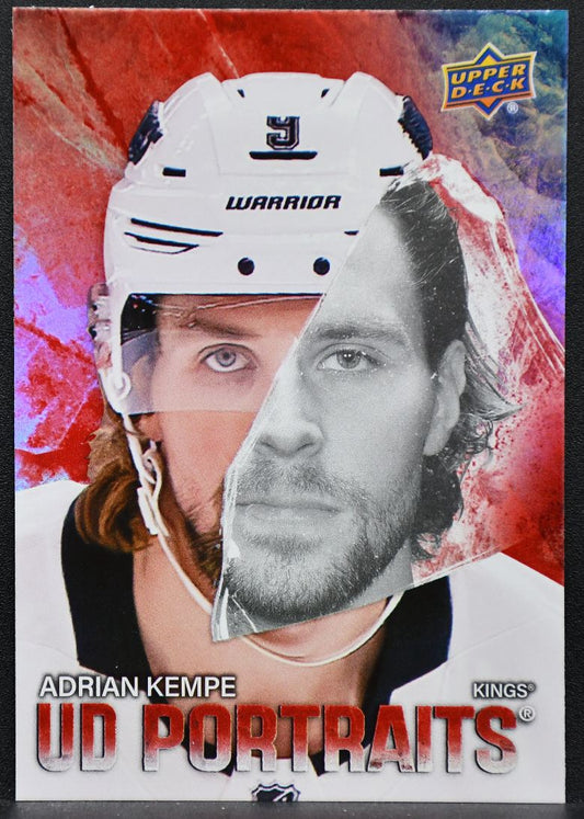 2025-26 Upper Deck Series 2 UD Portraits Red Adrian Kempe P-48 161/199 1876