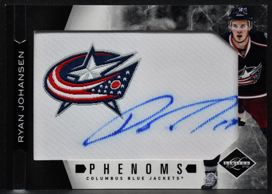 2011-12 Panini Limited Phenoms Ryan Johansen 214 RC Auto 016/299 Patch 3931
