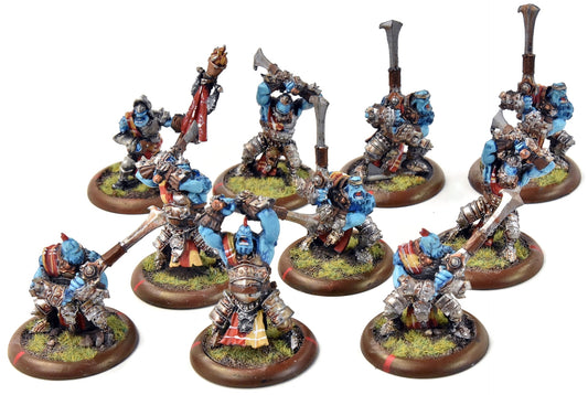 HORDES 10 Trollkin Fenblades #1 METAL trollbloods