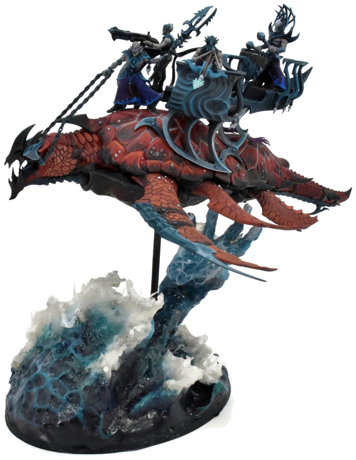 IDONETH DEEPKIN Akhelian Leviadon #1 PRO PAINTED Warhammer Sigmar