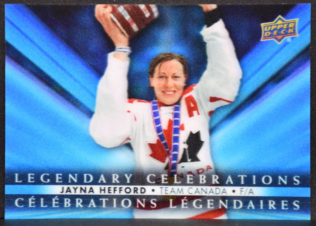 2023-24 Upper Deck Tim Hortons Legendary Celebrations Jayna Hefford LC-15 Canada 6217