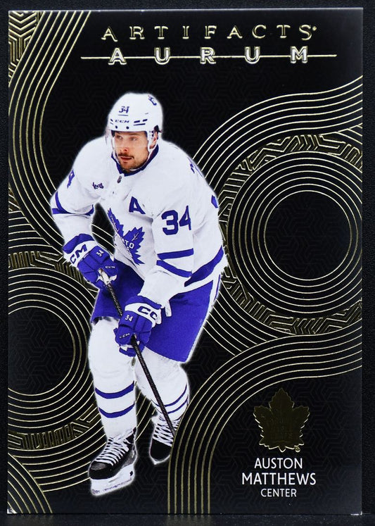 2024-25 Upper Deck Artifacts Aurum Auston Matthews A-AM Toronto Maple Leafs 1626