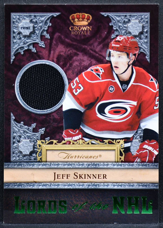 2011-12 Panini Crown Royale Lords of the NHL Skinner Carolina Hurricanes Jersey 3774