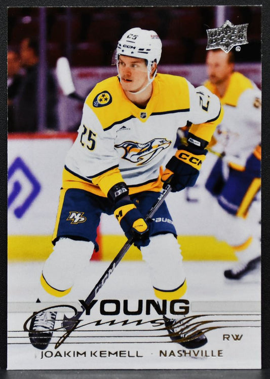 2025-26 Upper Deck Series 1 Young Guns Joakim Kemell 237 Nashville Predators RC 8366