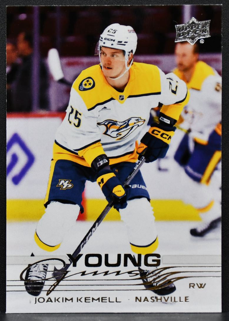 2025-26 Upper Deck Series 1 Young Guns Joakim Kemell 237 Nashville Predators RC 8366