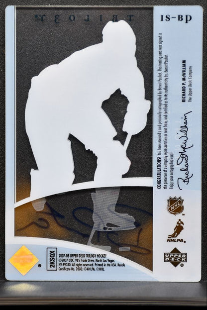2007-08 UD Trilogy Ice Scripts Benoit Pouliot Auto 0759