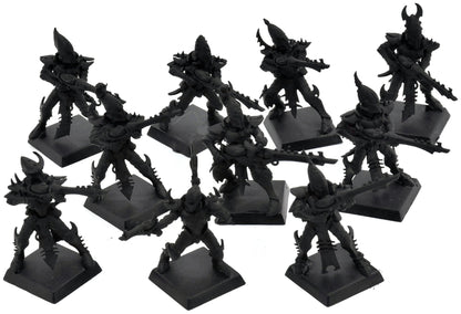 DRUKHARI 10 Kabalite Warriors #1 Warhammer 40K wrong base