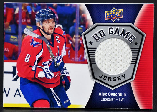 2016-17 UD Series 2 UD Game Jersey Ovechkin GJ-AO Jersey