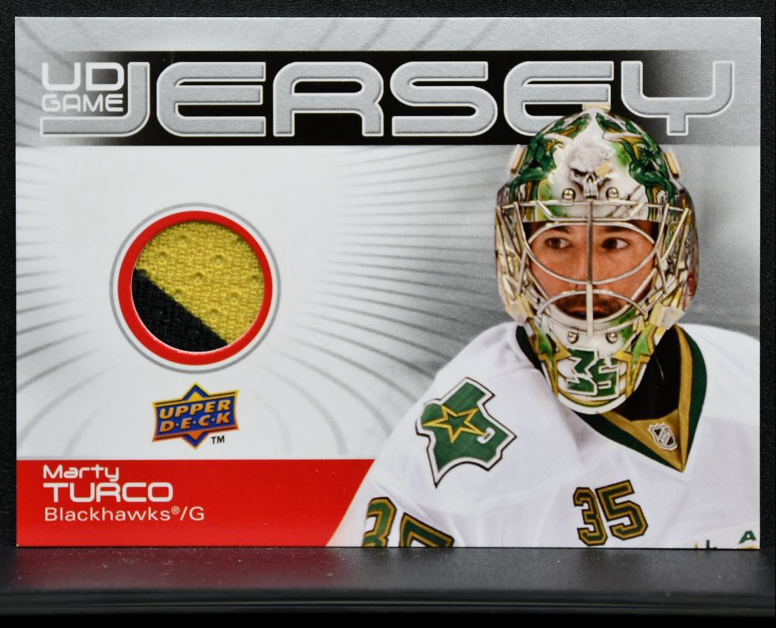 2010-11 UD Series 1 UD Game Jerseys Marty Turco GJ-MT Jersey 4344