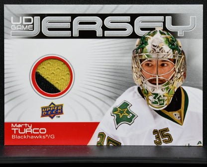 2010-11 UD Series 1 UD Game Jerseys Marty Turco GJ-MT Jersey 4344