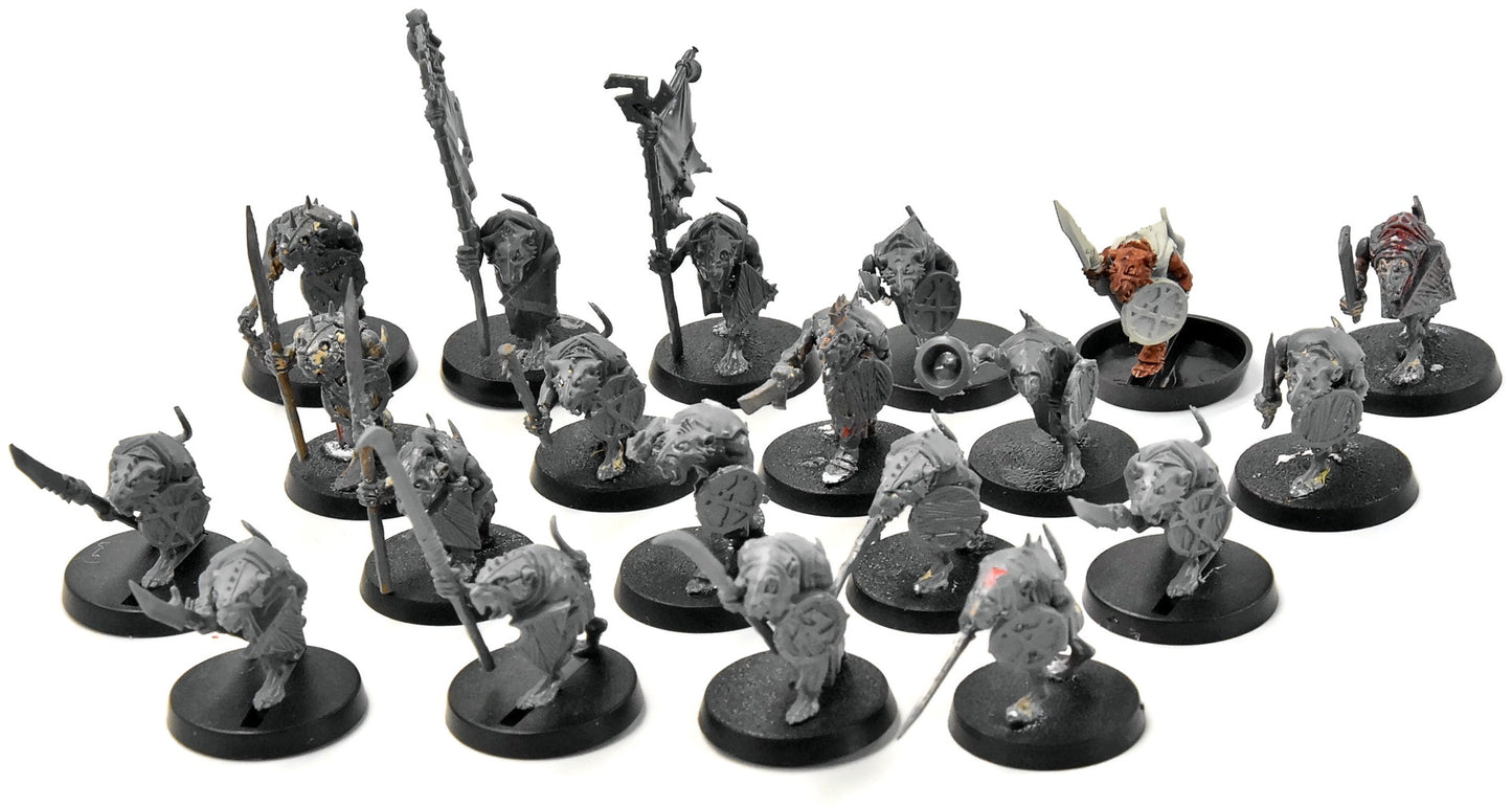 SKAVEN 20 Clanrats #3 Warhammer Sigmar