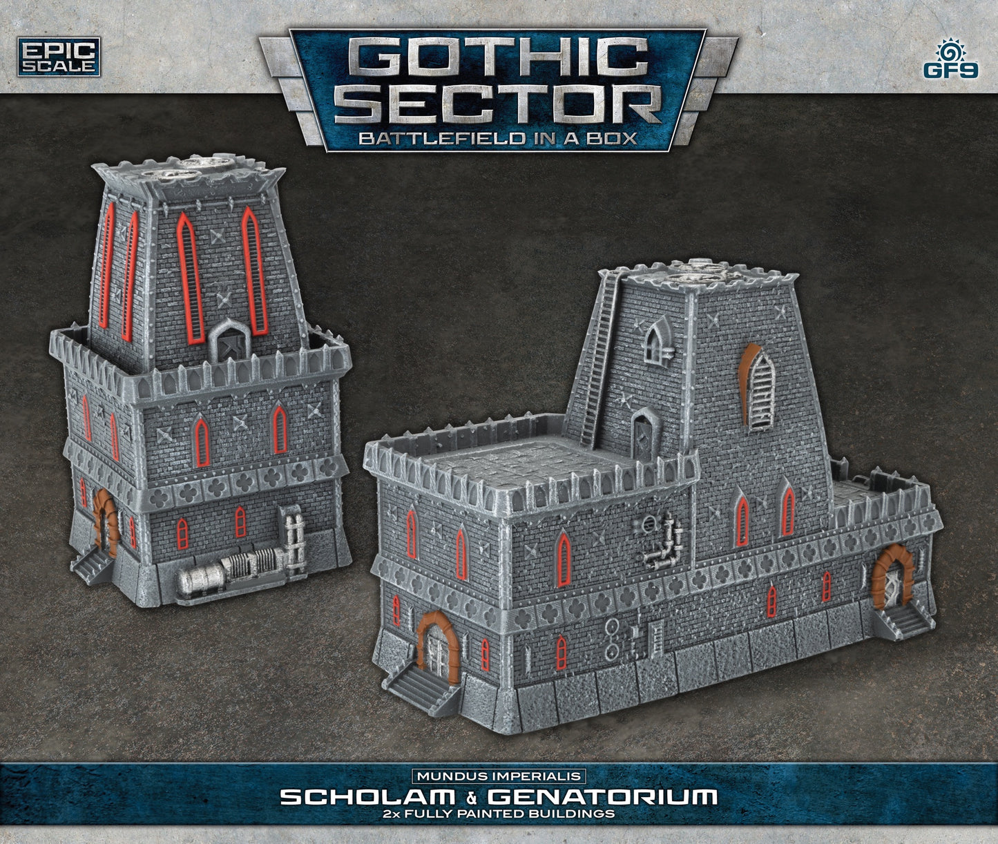 Battlefield In A Box - Mundus Imperialis Scholam & Genatorium