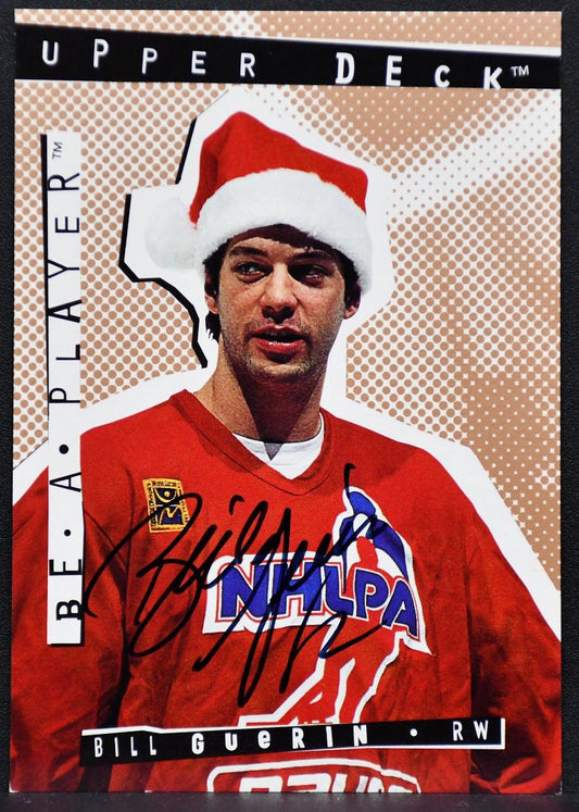 1994-95 Upper Deck Be a Player Autographs Bill Guerin 50 Auto 3306