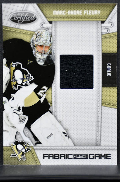 2010-11 Panini Certified Fabric of the Game Fleury Penguins /250 Jersey 2133