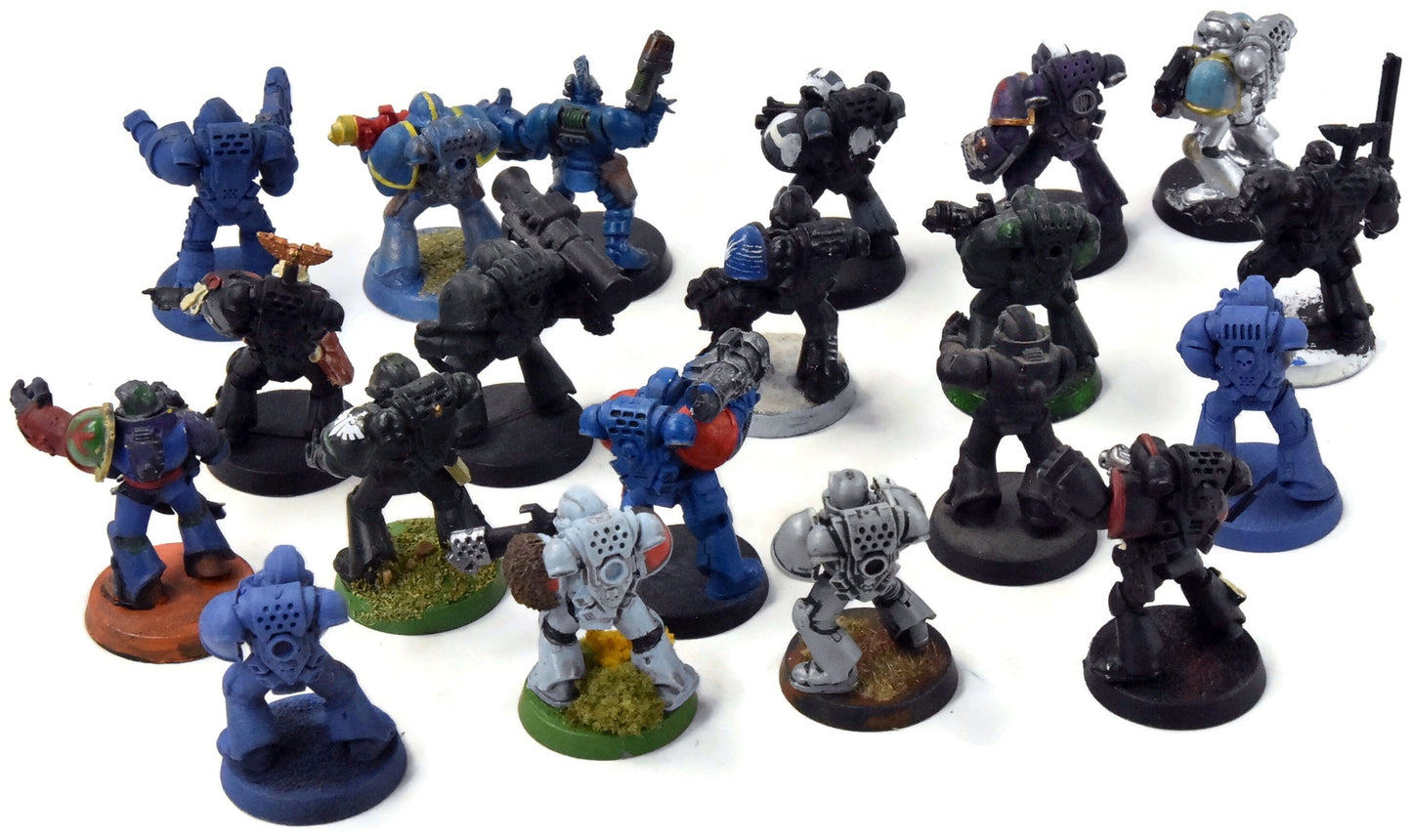 SPACE MARINES 20 Tactical Marines #21 Incomplete Warhammer 40K