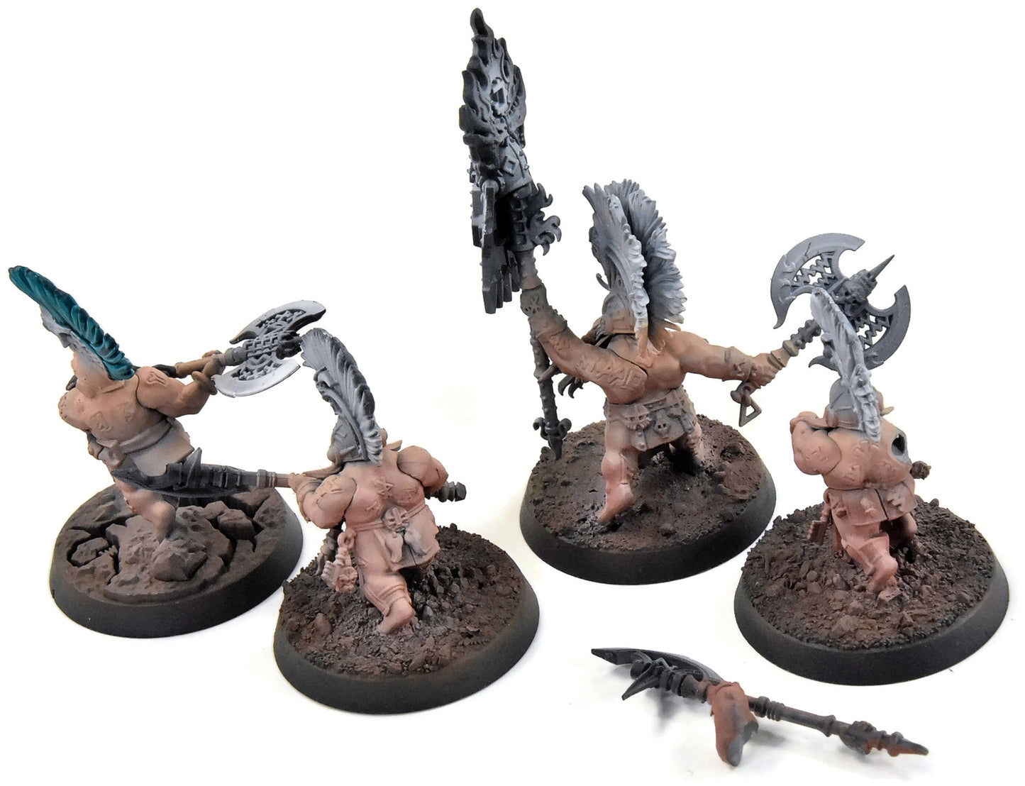 FYRESLAYERS 4 Hearthguard Berzerkers #6 Sigmar