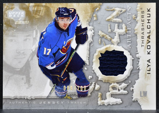 2007-08 Upper Deck Artifacts Frozen Ilya Kovalchuk Atlanta Thrashers Jersey 5338