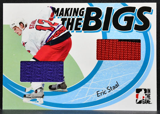 2005-06 ITG Heroes and Prospects Making the Bigs Eric Staal Jersey 1120