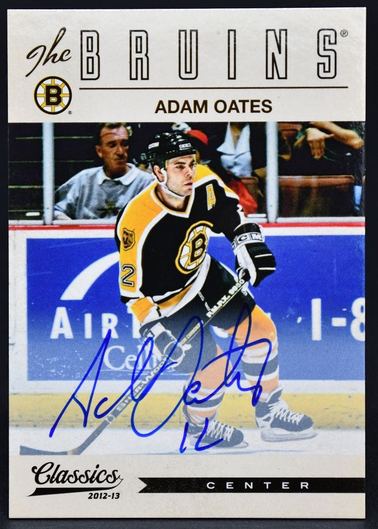 2012-13 Panini Classics Signatures Adam Oates 108