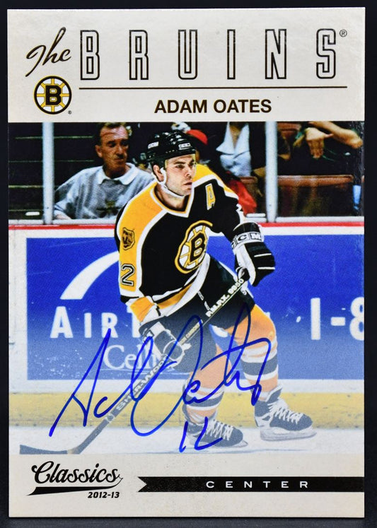 2012-13 Panini Classics Signatures Adam Oates 108