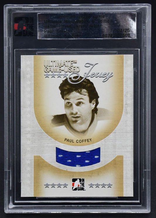 2005-06 ITG 6th Ultimate Game-Used Jersey Paul Coffey /25 Jersey