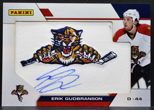 2012-13 Panini Toronto Spring Expo Patch Auto Erik Gudbranson Panthers Auto 9549