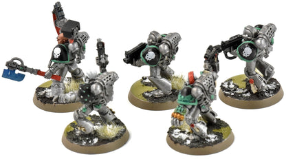 SPACE MARINES 5 Tactical Marines #3 some METAL WELL PAINTED Sternguard