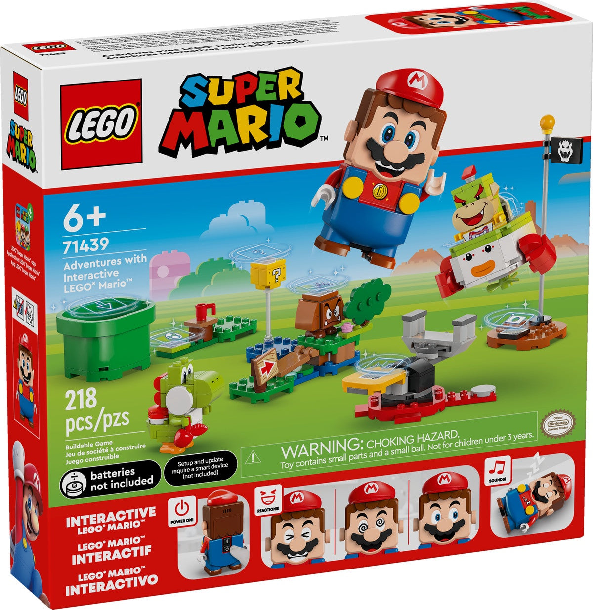 LEGO Adventures with Interactive LEGO® Mario™ (71439)